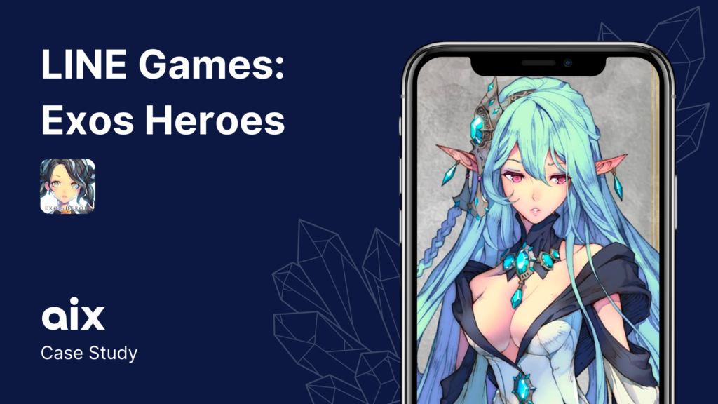 Explore aix's case study on LINE Games Exos Heroes as they help increase organic users in Japan and increase visibility in the app stores