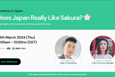Recap & Insights: Creatives in Japan: Does Japan Really Like Sakura? Webinar